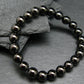 Elite Noble Shungite Genuine Bracelet ~ 7 Inches ~ 8mm Round Beads