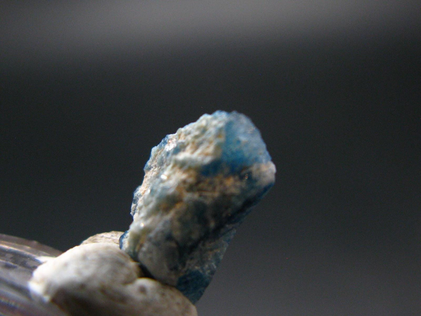 Stunning Euclase Blue Crystal From Zimbabwe - 0.39 Grams - 0.4"