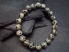 Dalmation Jasper Genuine Bracelet ~ 7 Inches ~ 8mm Round Beads