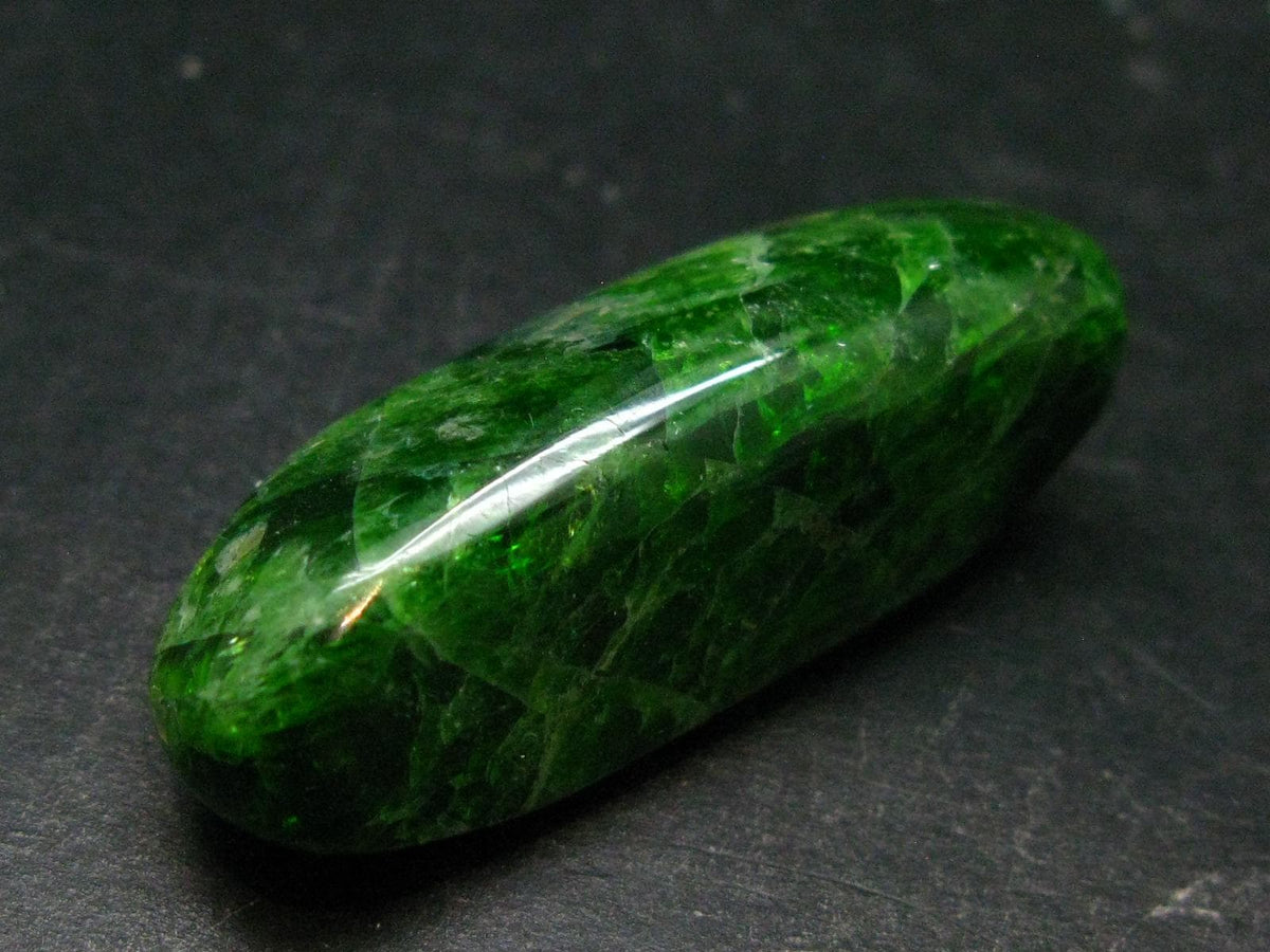 Chrome Diopside Polished Crystal From Russia - 1.6" - 18.10 Grams