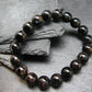 Astrophylite Astrophyllite Genuine Bracelet ~ 7 Inches ~ 10mm Round Beads