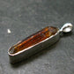 Zincite Zinkite Crystal 925 Silver Pendant From Poland - 1.1" - 2.73 Grams