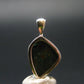 Extremely Rare Rough Grandidierite Silver Pendant From Madagascar - 0.9" - 1.39 Grams