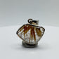 Golden Needle Crystal Pendant in Sterling Silver – Natural Rutilated Gemstone