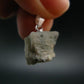 Phenakite Phenacite Crystal Silver Pendant From Brazil - 0.7" - 1.83 Grams