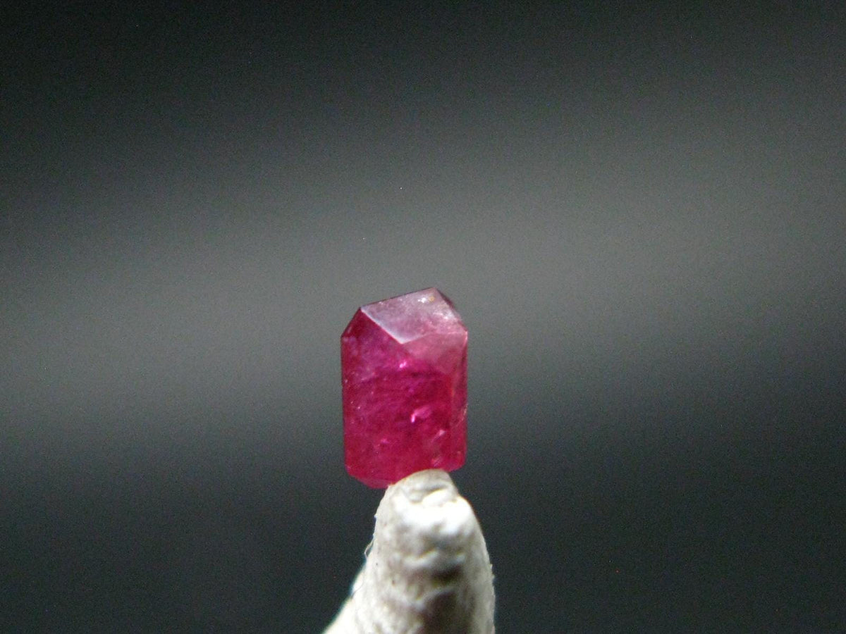 Beautiful Rare Gem Bixbite Red Beryl Emerald Cut Stone From Utah USA - 0.10 Carats - 3.2x2.2mm