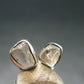 Phenakite Phenacite Stud Earrings Sterling Silver From Russia - 1.14 Grams