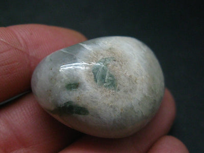 Extremely Rare Tumbled Grandidierite Stone From Madagascar - 1.4" - 126.25 Carats