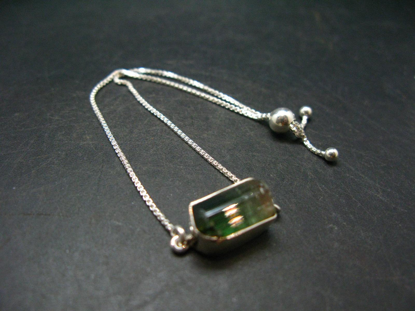 Watermelon Tourmaline Genuine Bracelet - 4.40 Grams