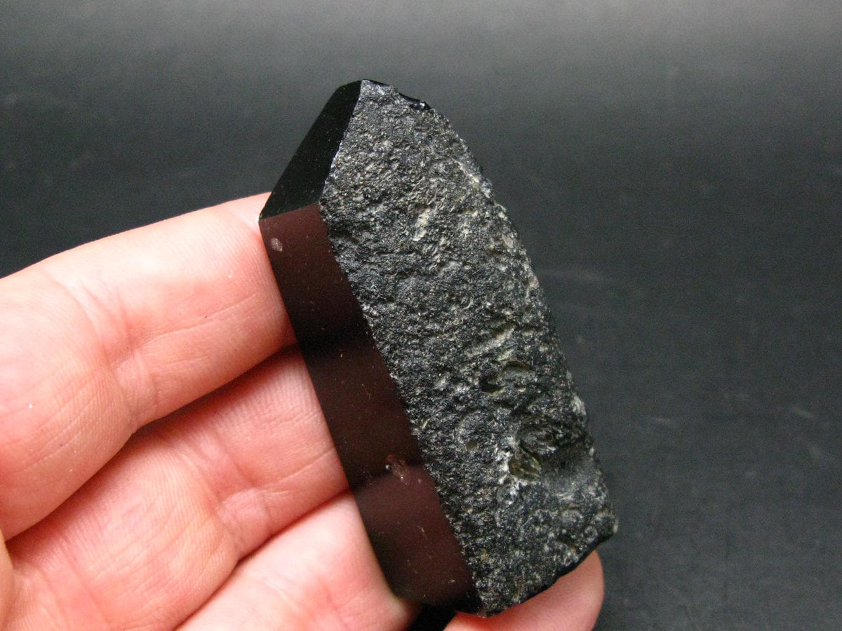 Cintamani Stone Pearl of Fire Obelisk Pyramid from Indonesia - 2.5" - 56.96 Grams