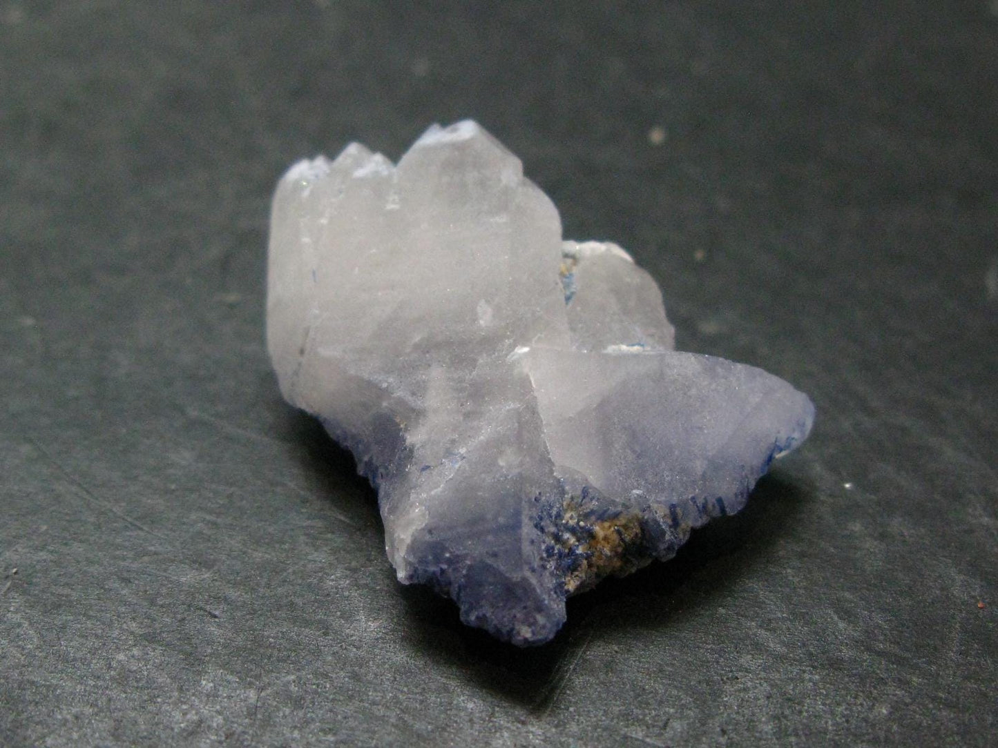 Dumortierite In Quartz Crystal From Brazil - 1.4" - 10.89 Grams