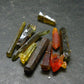 Rare Lot of 10 Zincite Crystals from Poland - 62.10 Carats