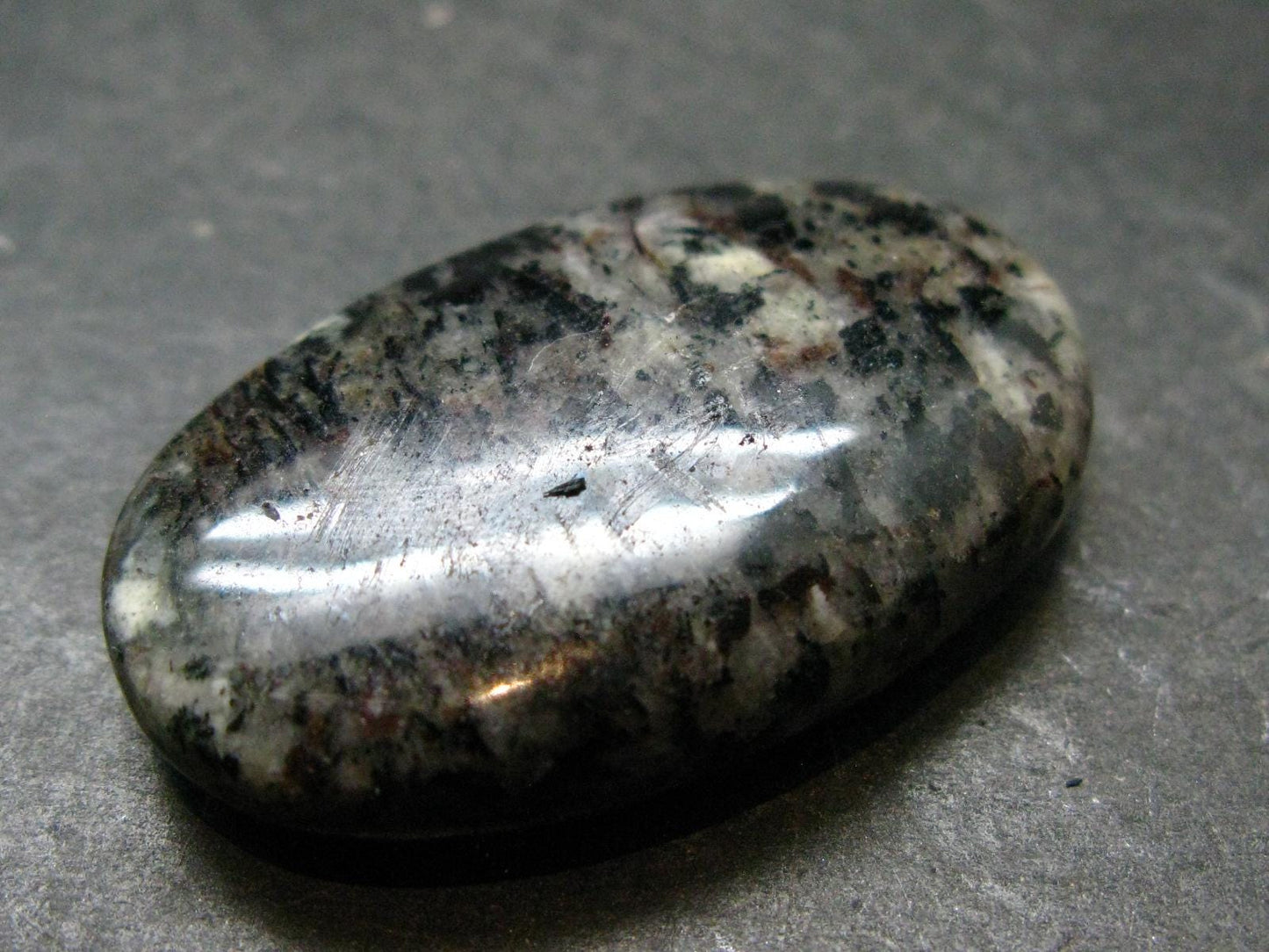 Astrophylite Astrophyllite Tumbled Stone From Russia - 1.6" - 17.55 Grams