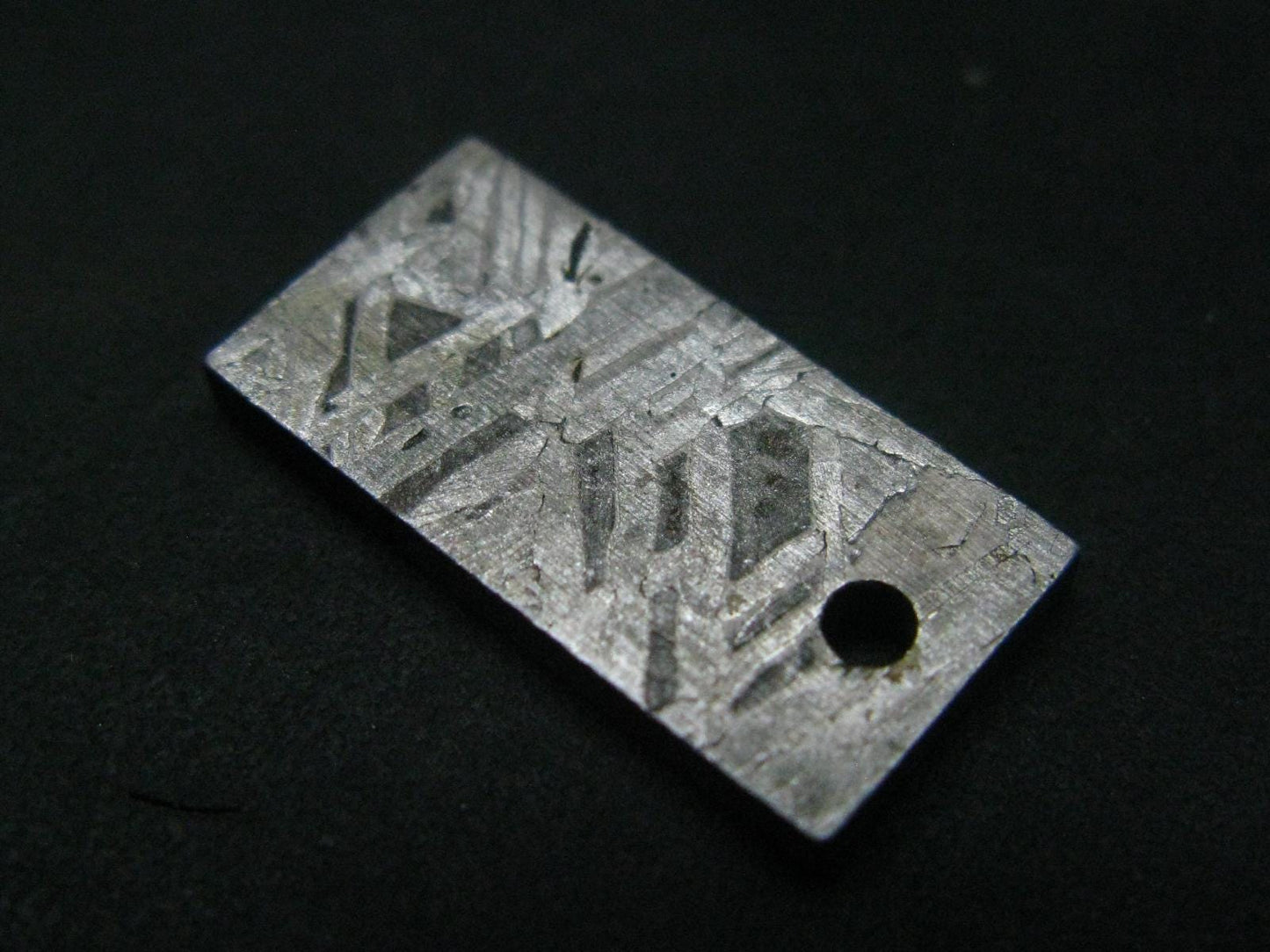 Muonionalusta Meteorite Pendant from Sweden - 0.8"