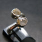 Gray Herderite Silver Ring from Africa - Size 5 - 2.11 Grams