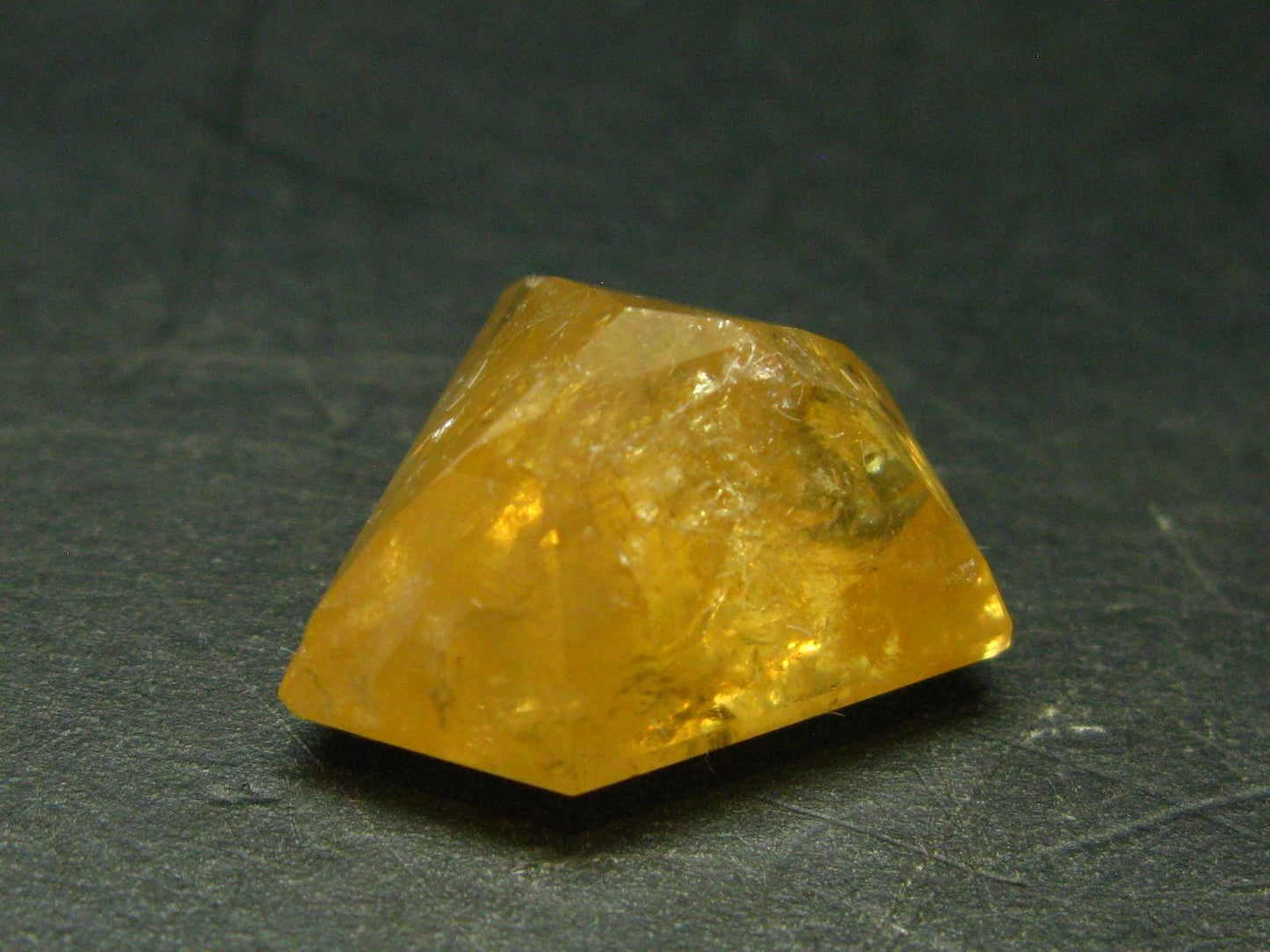 Rare Scheelite Gem Cut Stone from China - 36.20 Carats