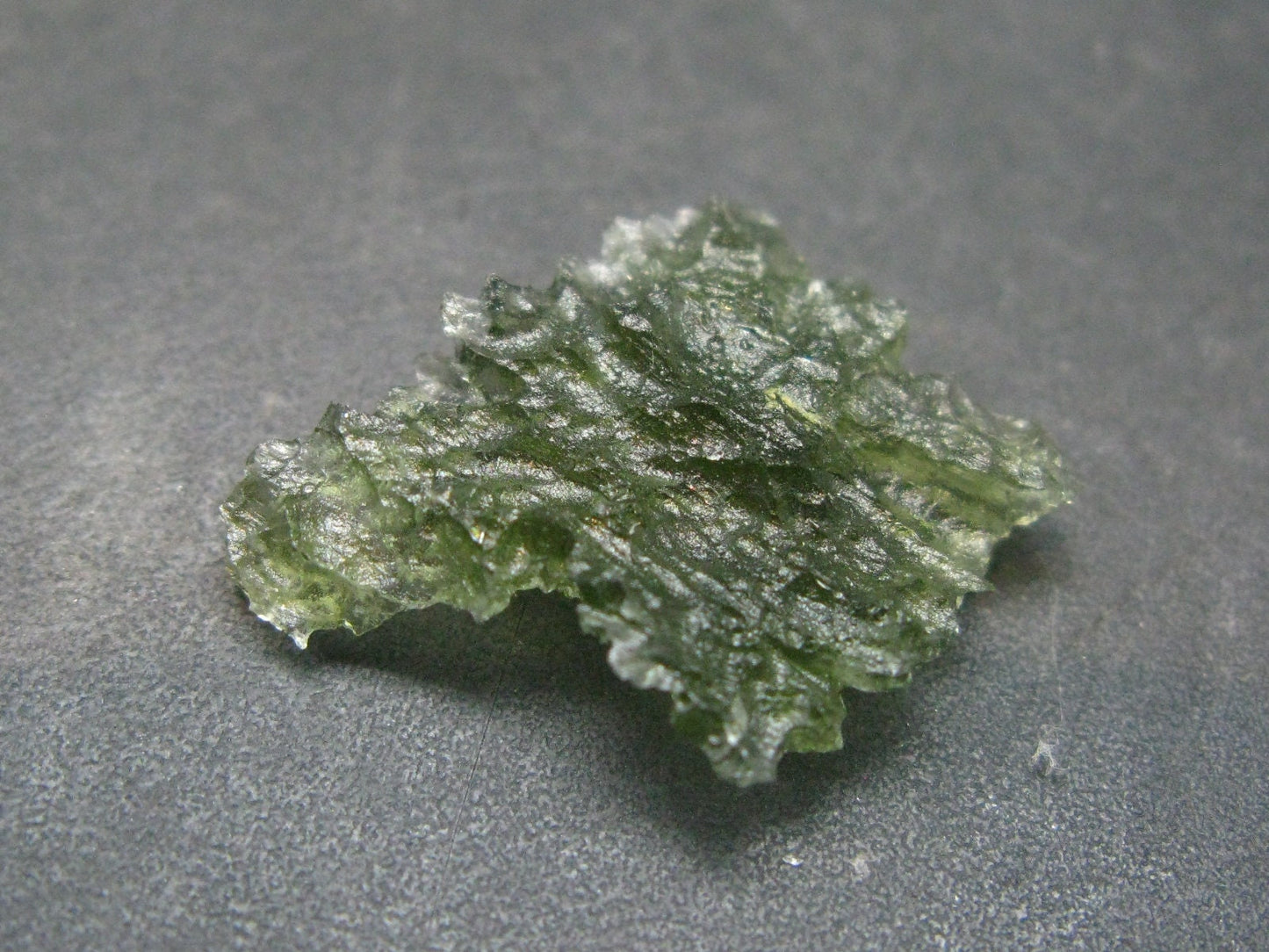Besednice Moldavite Tektite Raw Piece from Czech Republic - 1.1" - 9.57 Carats