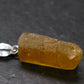 Gem Heliodor Golden Beryl Silver Pendant From Tajikistan - 10.0 Carats - 1.0"