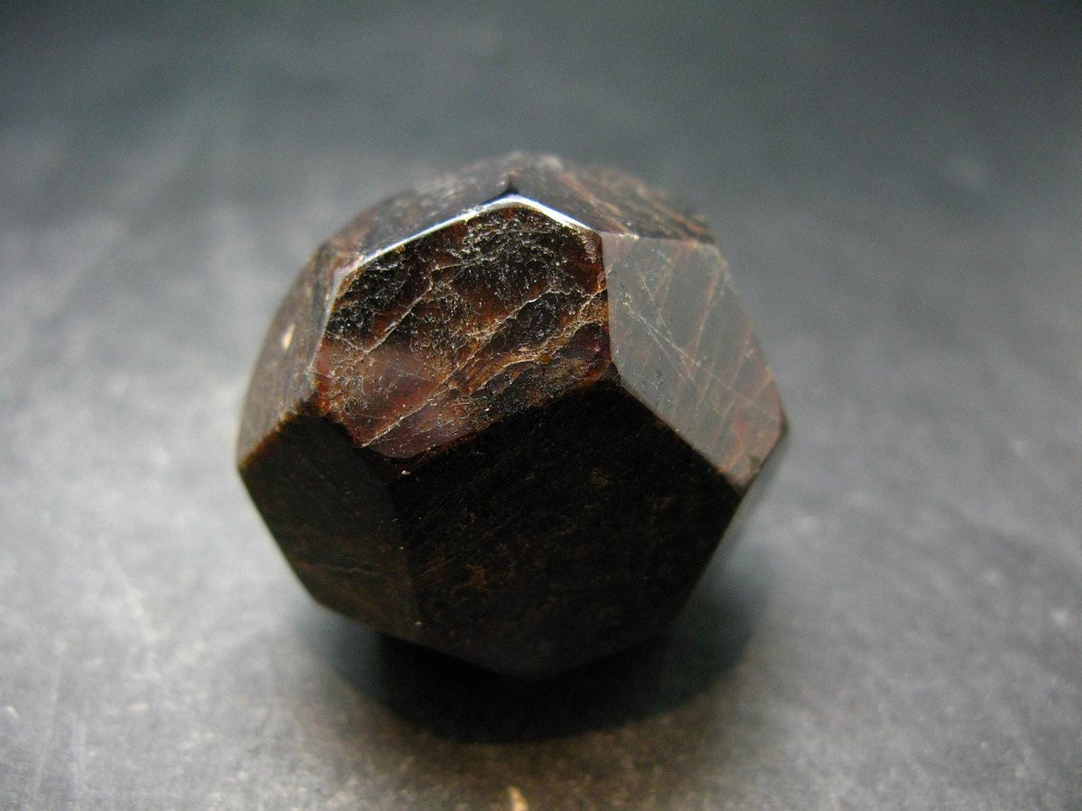 Red Almandine Garnet Crystal From India - 1.4" - 78.43 Grams