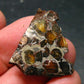 Large Sericho Meteorite Pallasite Olivine Slice From Kenya - 1.5" - 4.48 Grams