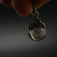 Natural Glow From Inside Moonstone 925 Silver Pendant - 0.9" - 2.25 Grams