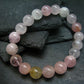 Morganite Genuine Bracelet ~ 7 Inches ~ 10mm Round Beads