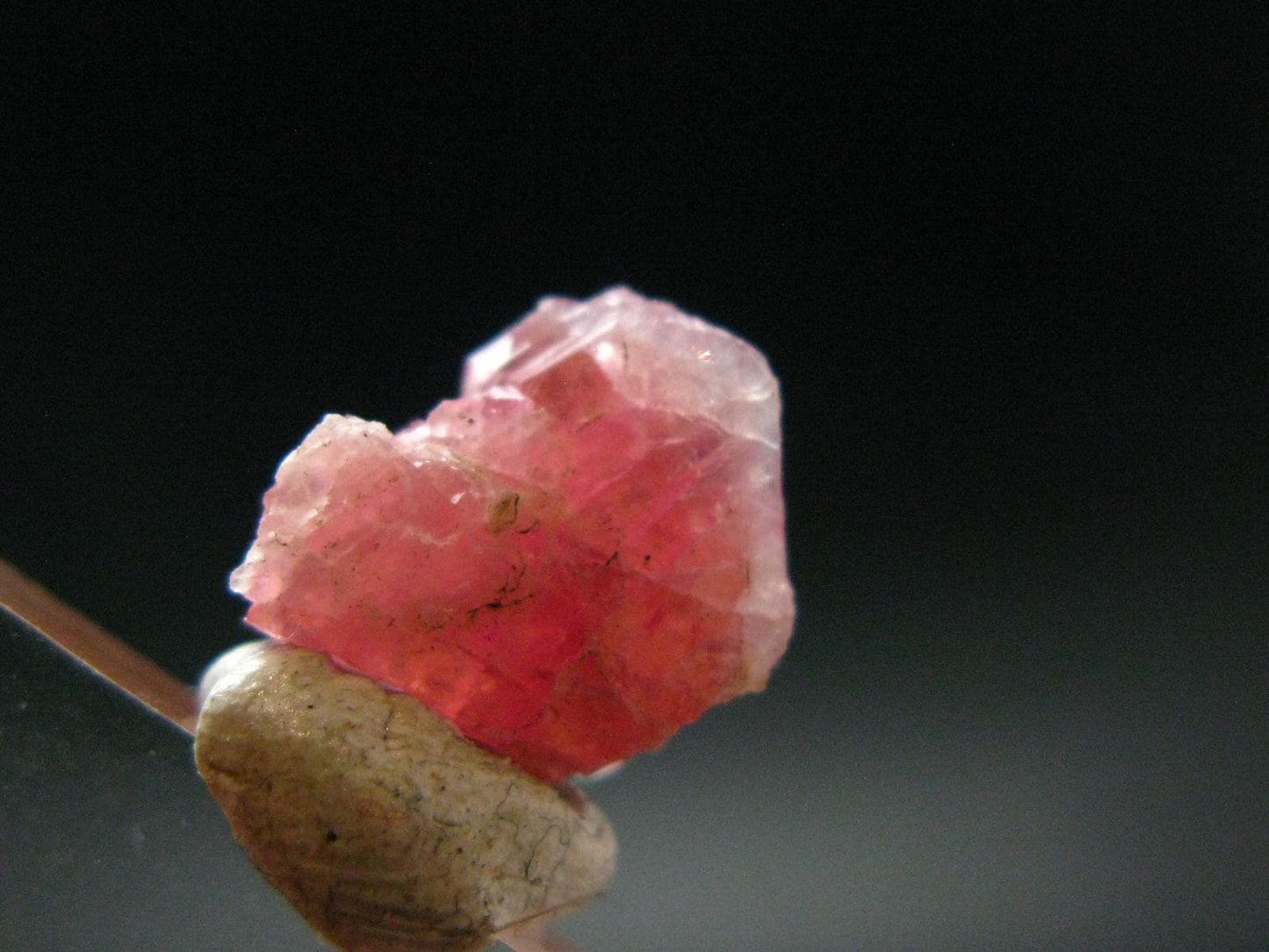 Rare Pezzottaite Crystal from Madagascar - 3.80 Carats - 0.5"