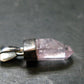 Vera Cruz Amethyst Silver Pendant From Mexico - 0.9" - 1.92 Grams