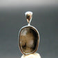 Phenakite Phenacite Crystal Silver Pendant From Brazil - 0.8" - 1.68 Grams