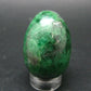 Gem Tsavorite Garnet Egg From Tanzania - 32.05 Grams - 1.3"