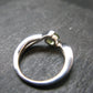 Moldavite Sterling Silver Ring From Czech Republic - Size 5 - 2.39 Grams
