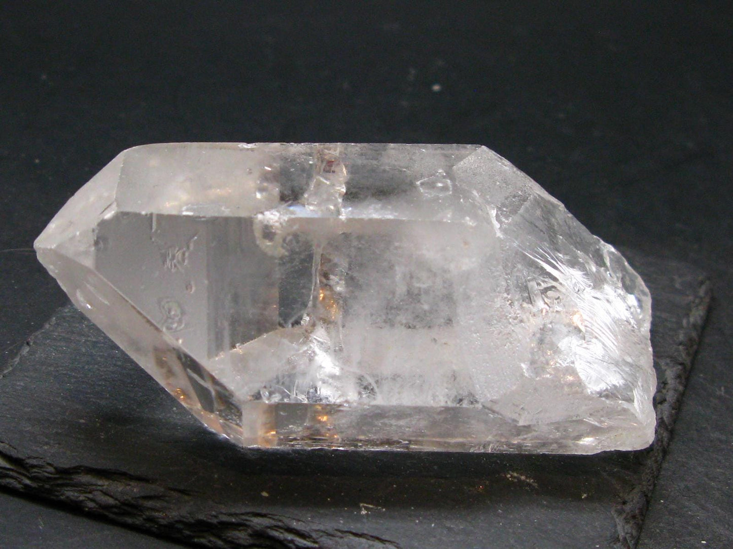 Record Keeper Lemurian Seed Quartz Crystal From Brazil - 3.6"