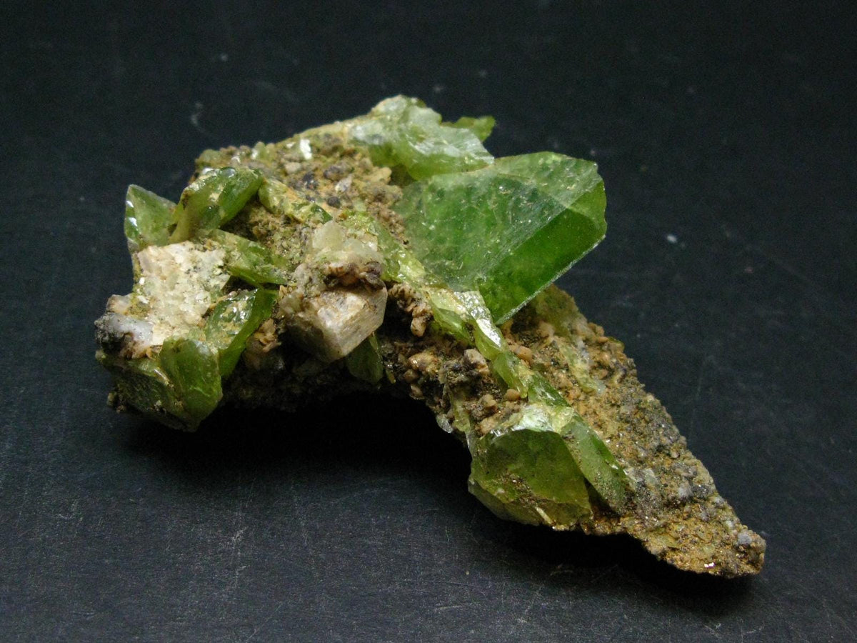Rare Titanite Sphene Crystal Cluster From Madagascar - 3.3"