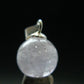 Nice Lilac Amblygonite Silver Pendant from Brazil - 0.6" - 1.48 Grams