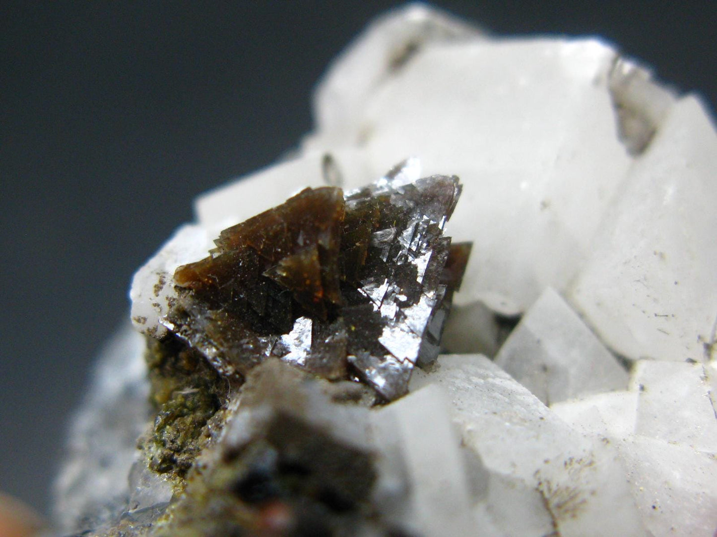 Rare Helvite on Magnesite Cluster from China - 1.8" - 35.79 Grams