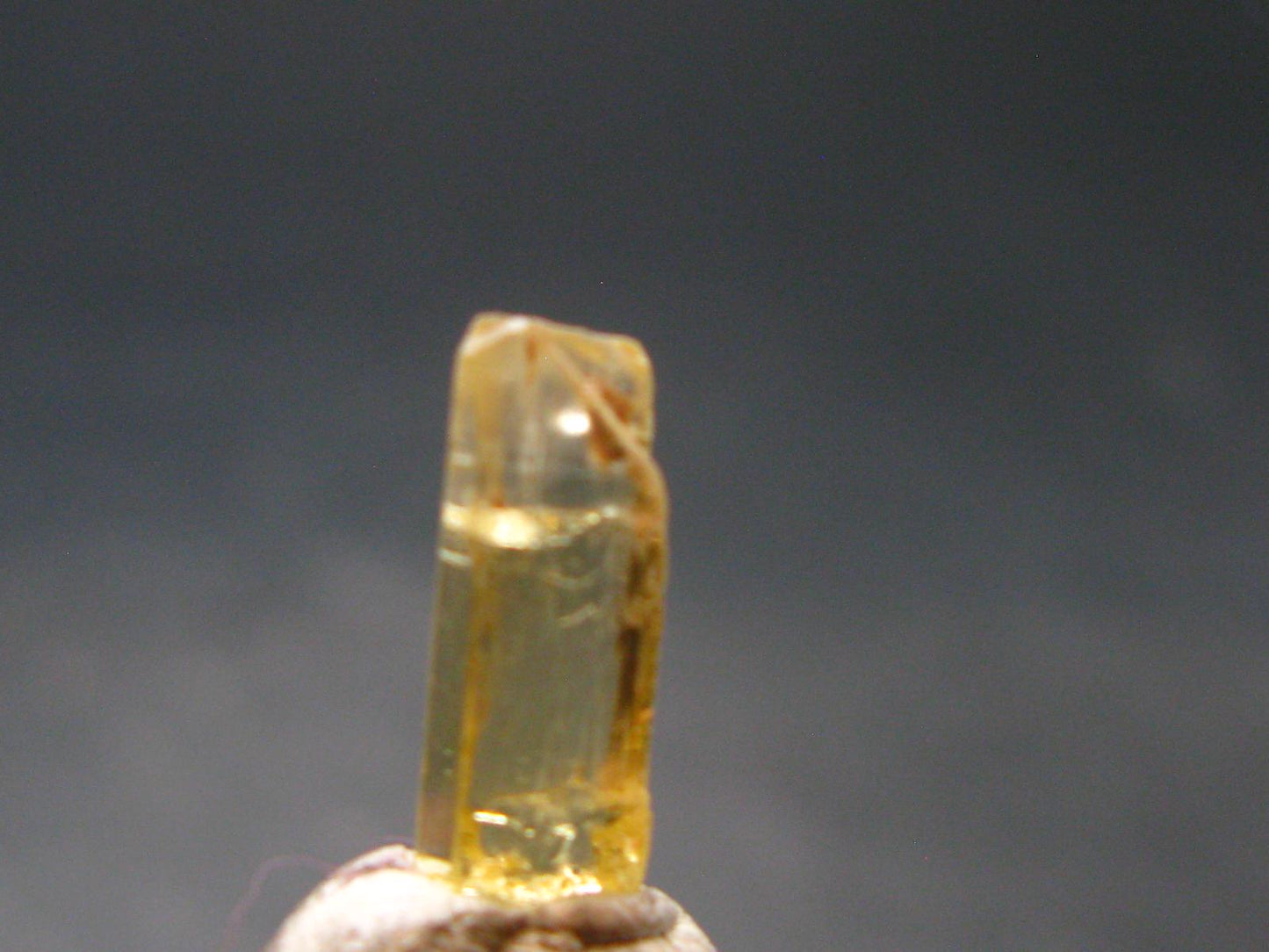 Gem Heliodor Golden Beryl Crystal From Tajikistan - 0.35 Grams - 0.5"
