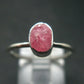 Rhodochrosite Silver Ring From Alma Colorado - 2.08 Grams - Size 8