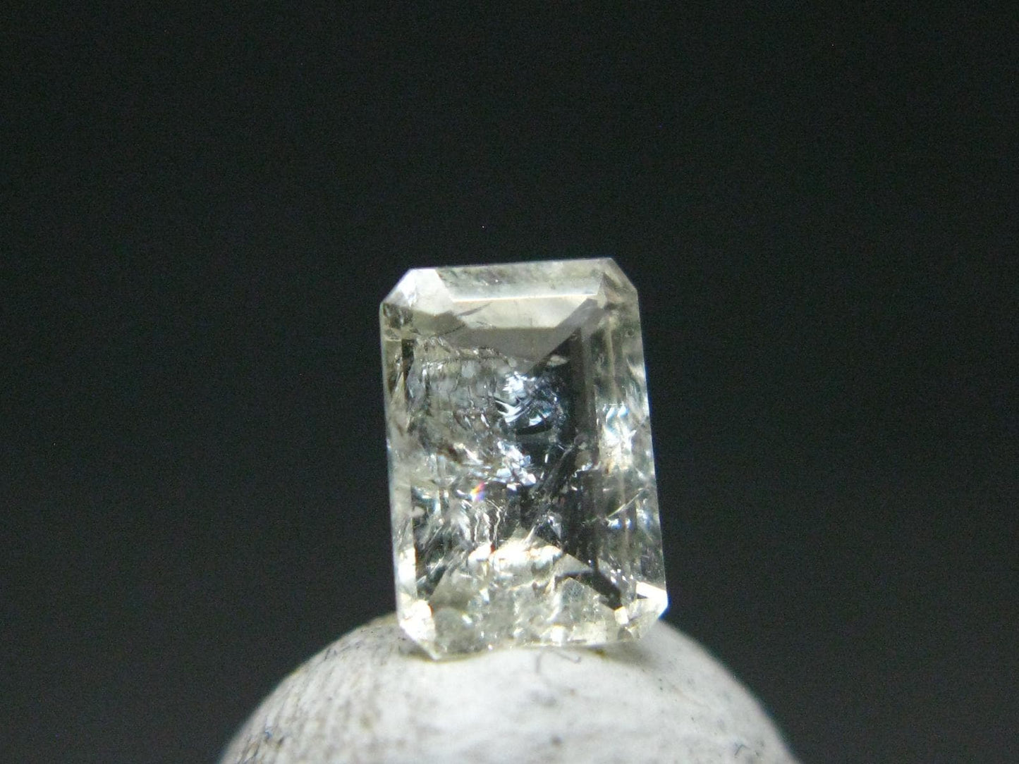 Rhodizite Rhodozite Cut Gem From Madagascar - 0.60 Carats