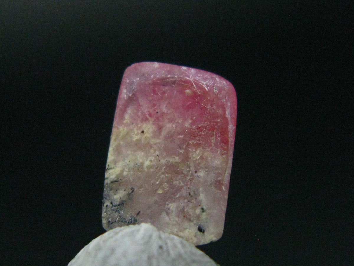 Rare Pink Tugtupite Gem Cabochon From Greenland - 1.34 Carats - 10x7mm