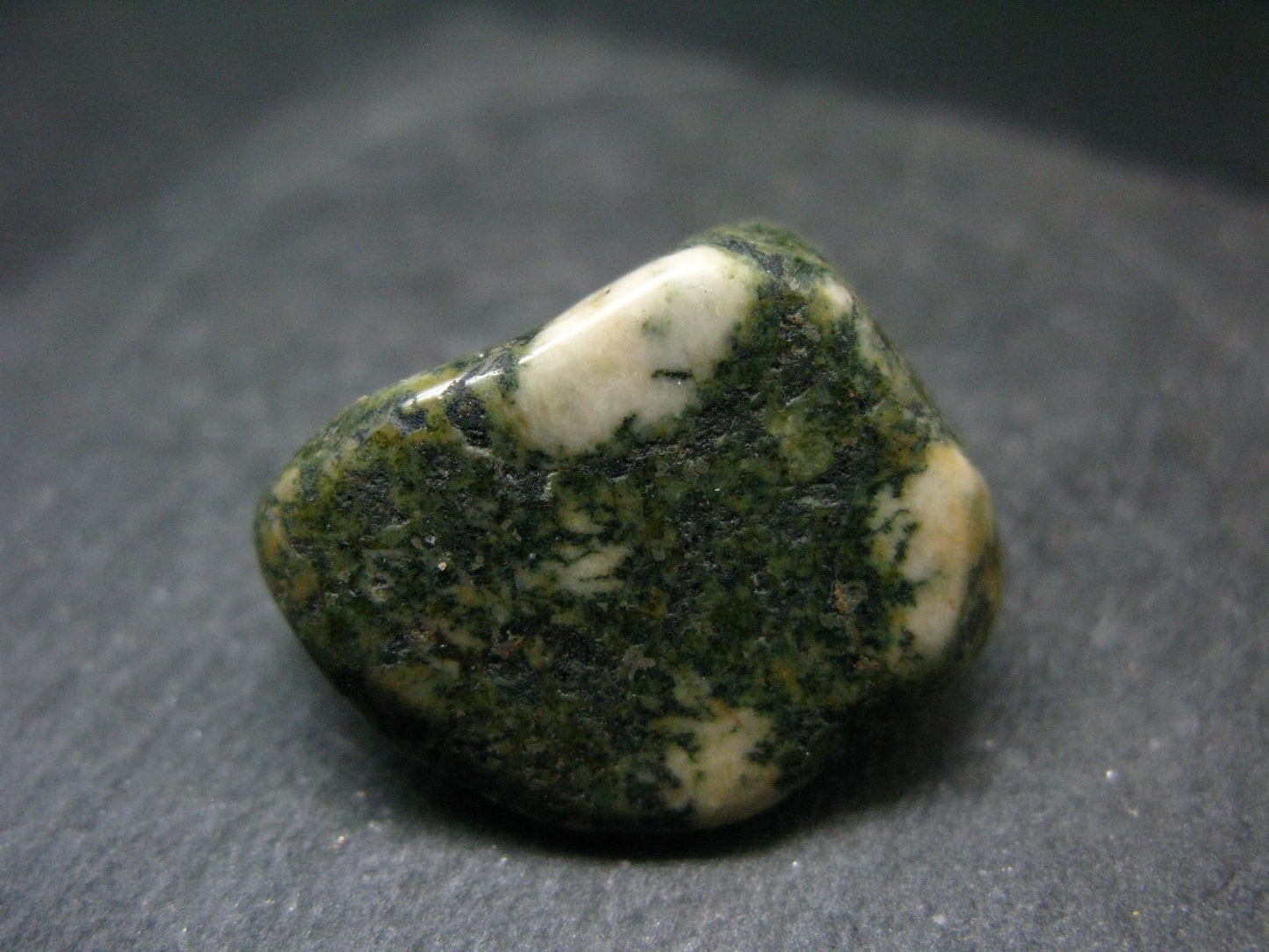 Rare Stonehenge Preseli Bluestone Tumbled Crystal From Wales UK - 1.1" - 18.32 Grams