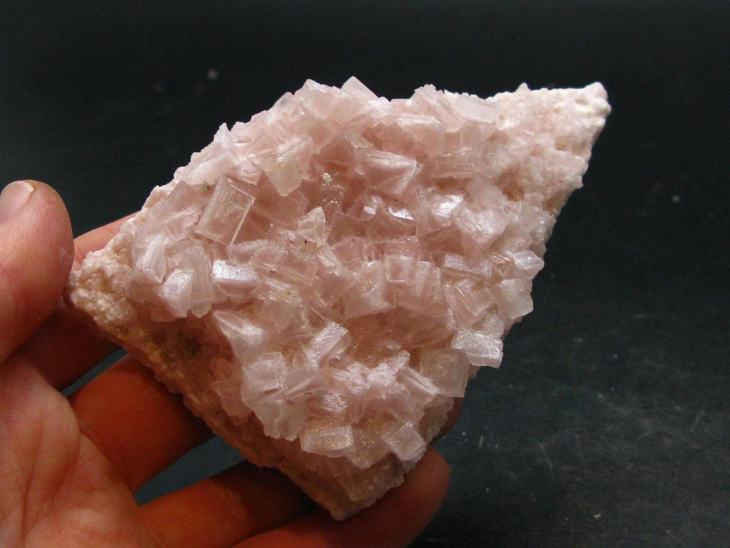 Perfect Genuine Halite Cluster From USA - 3.5" - 84.25 Grams