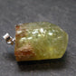 Large Gold Apatite Tumbled Pendant from Mexico - 7.41 Grams - 1.0"