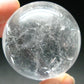 Satyaloka Clear Azeztulite Sphere From India - 1.9"