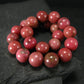 Rhodonite Genuine Bracelet ~ 7 Inches ~ 10mm Round Beads