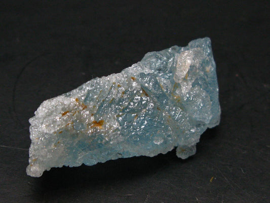 Gem Aquamarine Etched Crystal Blue Beryl From Brazil - 44.91 Grams - 2.5"