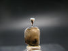 Phenakite Phenacite Crystal Silver Pendant From Brazil - 0.9" - 2.17 Grams