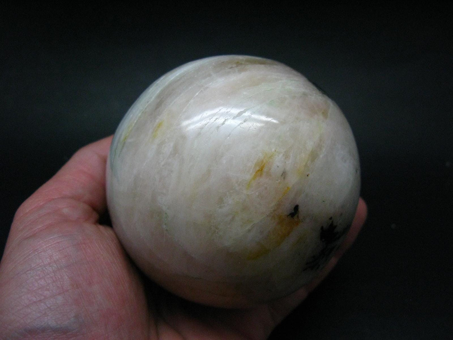 Extremely Rare PHENAKITE PHENACITE Sphere Ball From Brazil - 3.5" - 1082 Grams