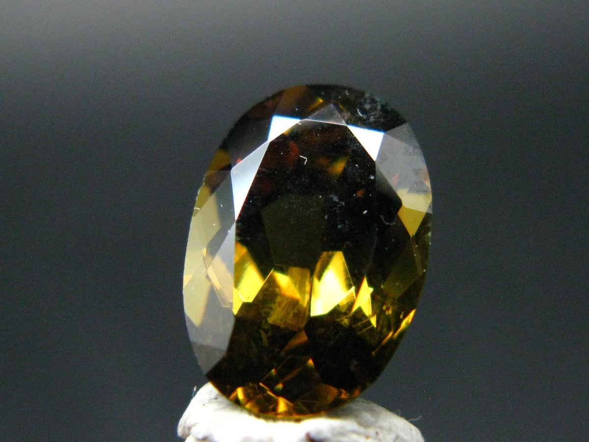 Topazolite Garnet Gem Cut Stone From Namibia - 2.91 Carats