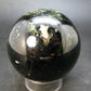 Genuine Black Spinel Sphere Ball From Russia - 2.0" - 283 Grams