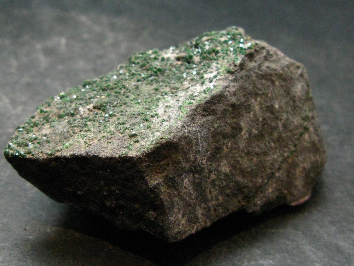 Uvarovite (Green Chromium Garnet) Cluster From Russia - 2.4"
